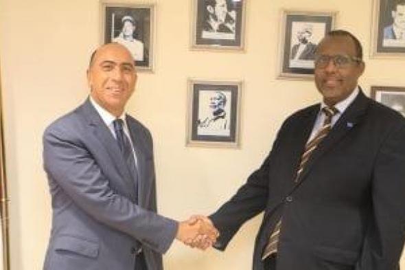 مساعد وزير الخارجية يبحث مع سفير الصومال سبل تعزيز التعاون المشترك