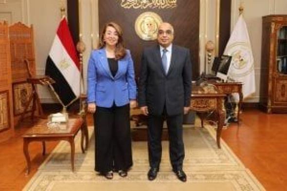 وزير العدل يستقبل الدكتورة غادة والى للتعاون فى مجال مكافحة الإرهاب والجريمة