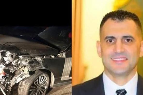 صدمته سيارة نقل.. رجل الأعمال هشام ربيع: سائقي الخاص هو من تعرض لحادث