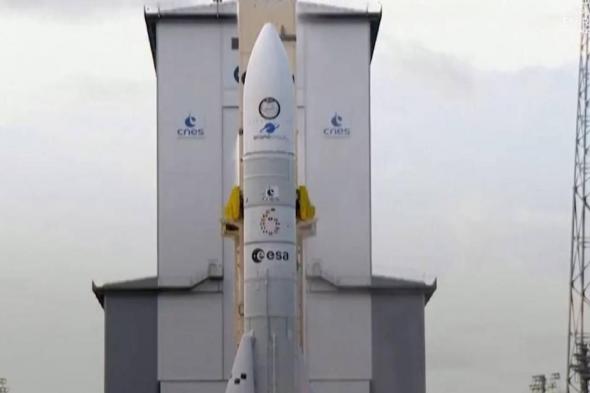 بالفيديو | استعدادات نهائية قبيل إطلاق صاروخ «6» الأوروبي لأول مرة