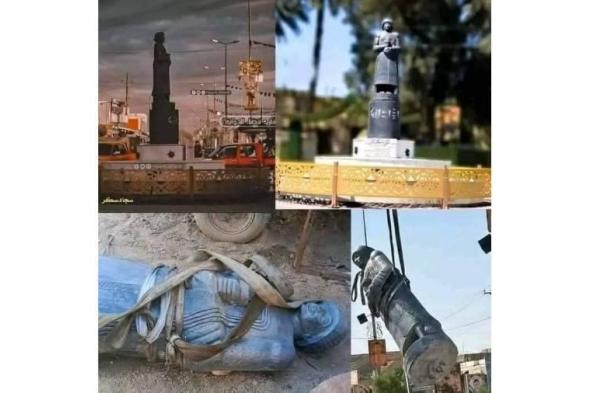 استنكار لإزالة تمثال «كوديا» في ذي قار العراقية