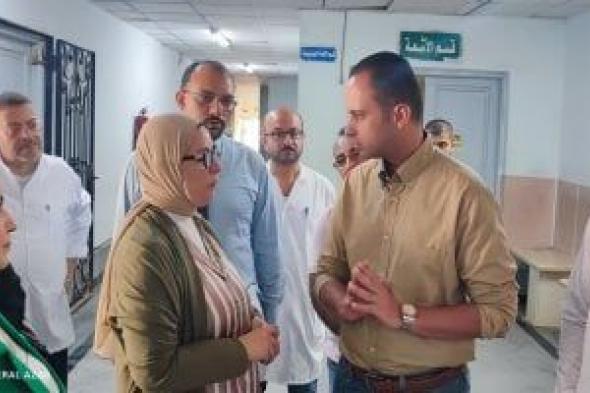 نائب وزير الصحة يتفقد مستشفى برج العرب ويؤكد احتياج البنية التحتية لرفع كفاءة