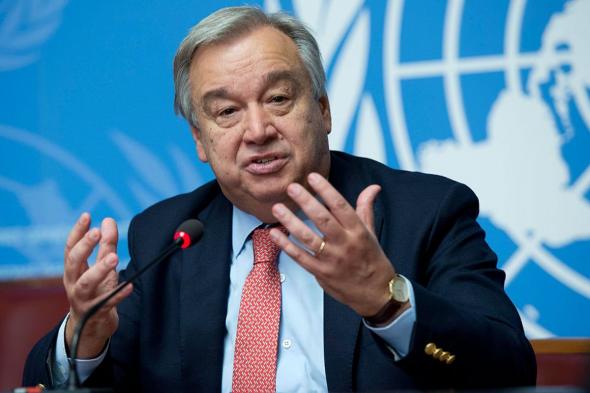 الأمين العام للأمم المتحدة يحذر من الانهيار التام للوضع الإنساني في غزة
