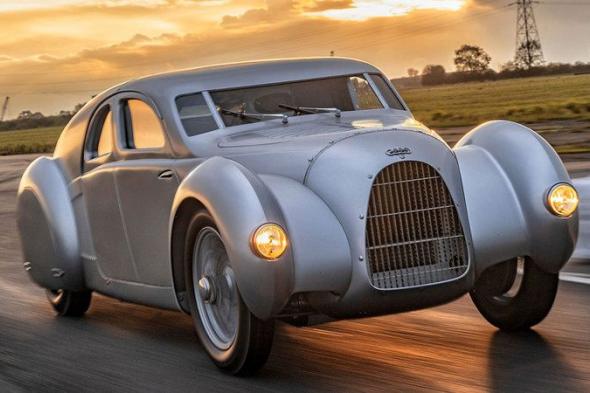 سيارة «سكينيلسبوتواغن» تخرج للحياة  بعد 90 عاماً في بريطانيا