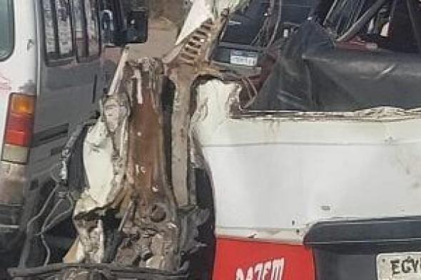 إصابة 3 أشخاص إثر حادث تصادم سيارتين بمدينة 6 أكتوبر