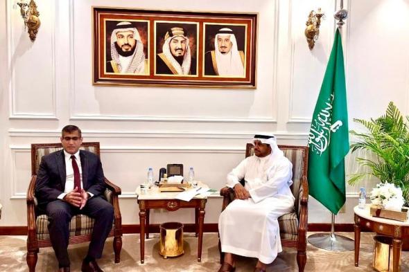 المندوب السعودي لدى "التعاون الإسلامي" يستقبل نظيره "الباكستاني"