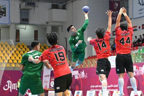 الأخضر الشاب لكرة اليد يبحث عن البرونزية الآسيوية من أمام البحرين
