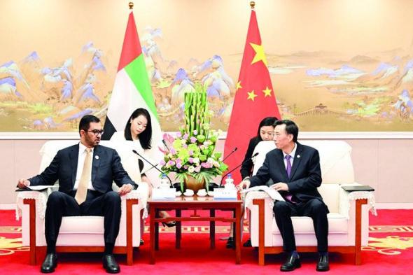 الجابر: الإمارات ستظل شريكاً استراتيجياً للصين وملتزمة بدورها كمزود موثوق للطاقة