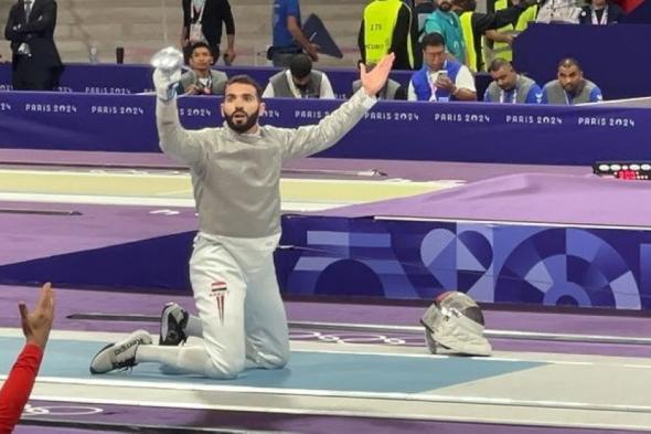 المصري زياد السيسي يخسر برونزية سلاح السابر في أولمبياد باريس