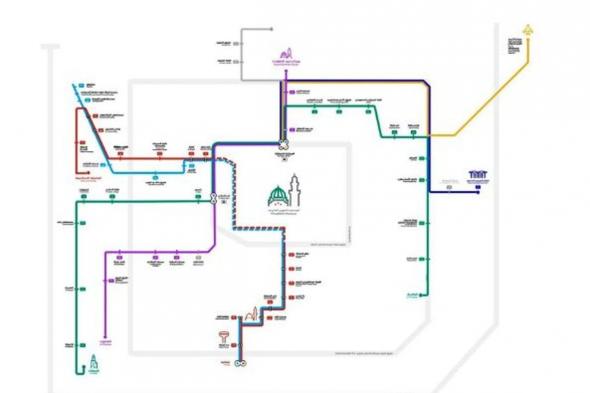 حافلات المدينة تعلن توفر خدمة الاشتراك للنقل الترددي من وإلى المسجد النبوي