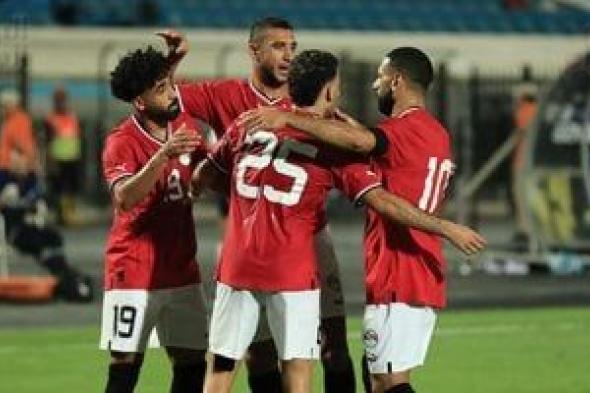 عمر مرموش يسجل هدف منتخب مصر الثانى في شباك كاب فيرى