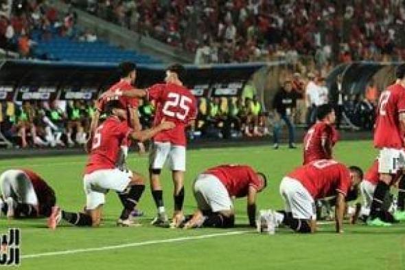 إبراهيم عادل يضيف الهدف الثالث لمنتخب مصر في شباك كاب فيردى