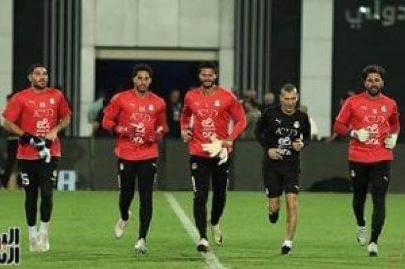 منتخب مصر يواصل تدريباته.. ويتوجه بطائرة خاصة إلى بوتسوانا غدا