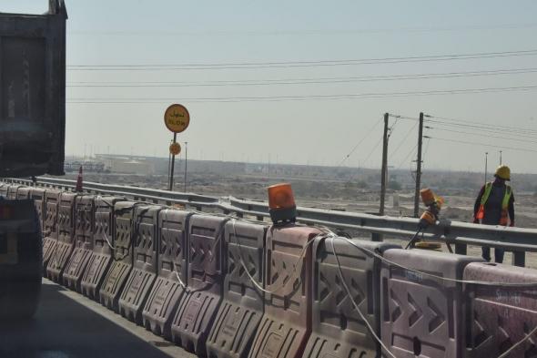 إغلاق جزئي لجسر "أبو حدرية - بقيق القديم" بالاتجاهين لـ 10 أيام