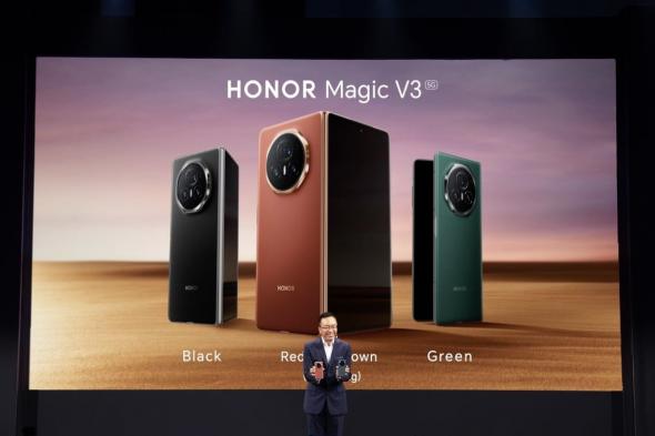 شركة HONOR تكشف عن مستقبل مليء بالإمكانيات مع هاتف HONOR Magic V3 الذي حطم الأرقام القياسية في معرض IFA 2024