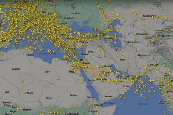 شركات طيران تغير مسارات رحلاتها لتجنب أجواء في الشرق الأوسط