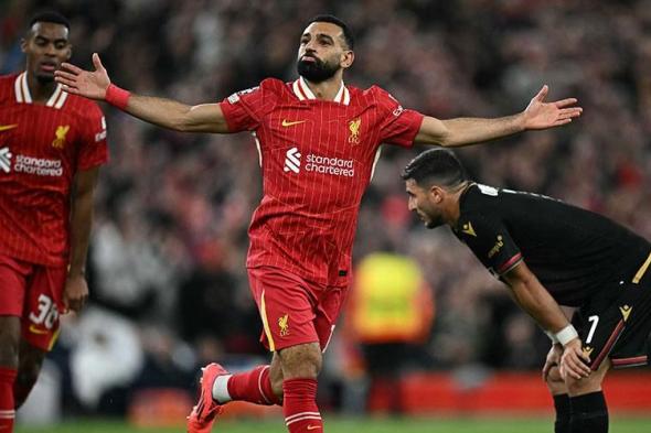 التاريخ يخضع لمحمد صلاح في دوري الأبطال