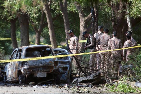 بينهم 5 طلاب.. سقوط 7 قتلى إثر هجوم إرهابي في باكستان