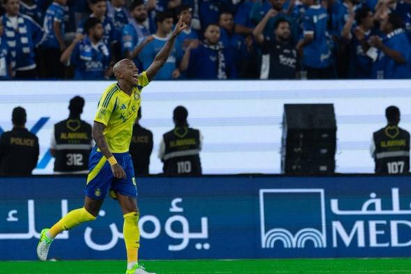 تاليسكا يشعل المنافسة بتسجيله ثاني أسرع أهداف ديربي النصر والهلال