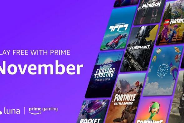 قائمة ألعاب Amazon Prime Gaming المجانية لشهر نوفمبر 2024