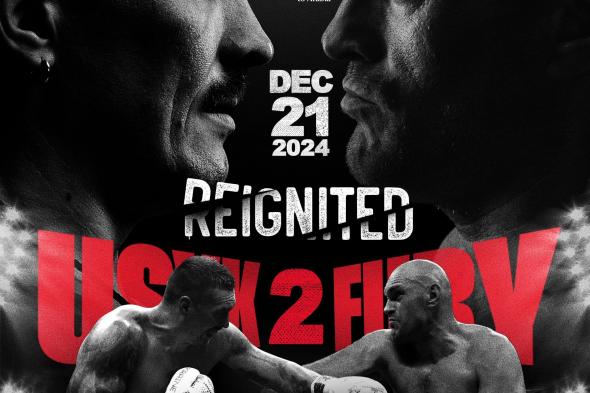 موسم الرياض يطلق تذاكر نزال Fury vs Usyk Reignited يوم 21 ديسمبر