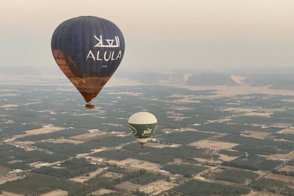 «سبق» تُحلّق فوق سماء الحِجر: رحلة المنطاد تكشف أسرار القوافل والحضارات