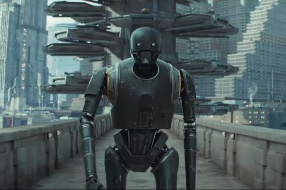 مقطع دعائي من Disney+ 2025 يكشف عن النظرة الأولى على K-2SO في الموسم الثاني من Star Wars: Andor