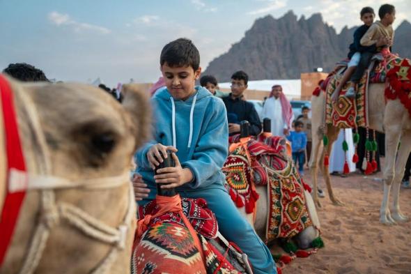 فعالية "الركايب" بحائل تحظى بتفاعُل كبير من زوَّار مهرجان "وادي السلف"