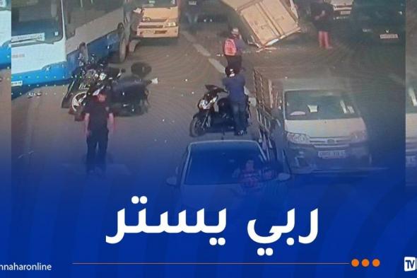 إصطدام عدة مركبات بالطريق السريع بين الجزائر وتيبازة