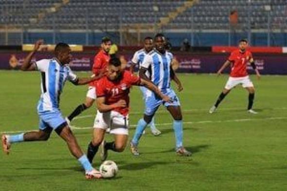 بعد مرور 75 دقيقة.. منتخب مصر وبوتسوانا يتعادلان 1 - 1.. صور