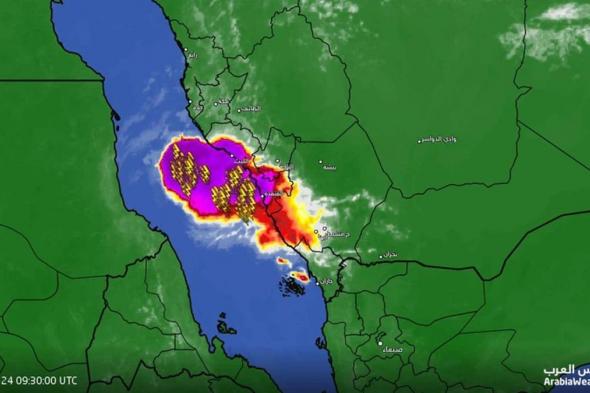 أمطار وعواصف.. قراءة للحالة الجوية بمكة وجدة والليث والقنفذة خلال ساعات