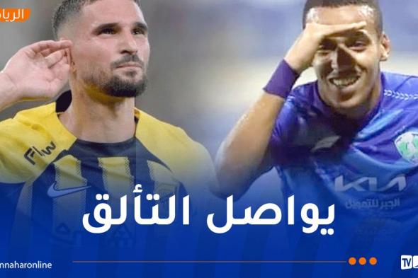 عوار هداف ويتفوق على بن دبكة في دوري روشن السعودي