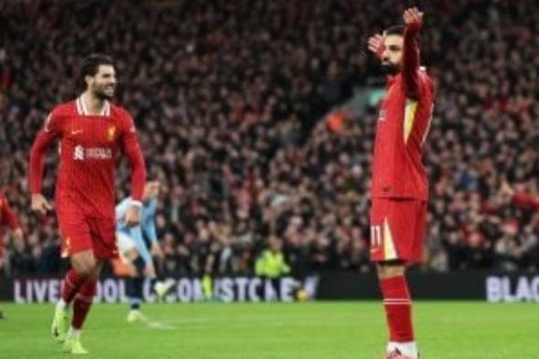 رقم تاريخي غير مسبوق ينتظر محمد صلاح بالدوري الإنجليزي