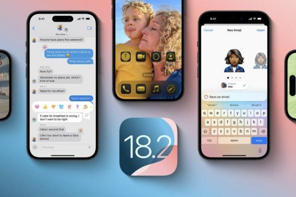 iOS 18.2.1 يصل قريبًا إلى مستخدمي آيفون