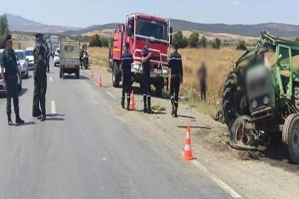 الجلفة.. وفاة شخص في حادث اصطدام بين سيارة وجرار