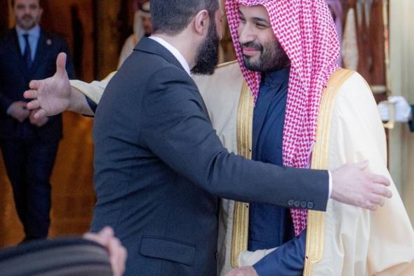 الشرع: لقاء الأمير محمد بن سلمان يؤسس لعلاقة إستراتيجية بين السعودية وسورية