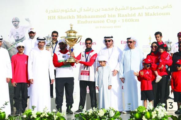 سيف المزروعي بطلاً لكأس محمد بن راشد للقدرة