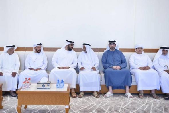 راشد بن سعود يعزي بوفاة راشد سهيل البرغومي