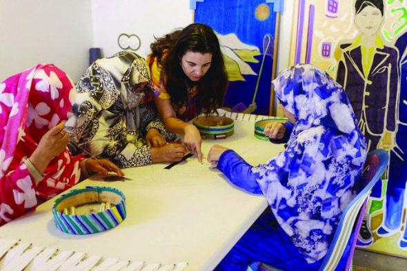 ريفيّات مغربيات يدخلن عالم «التشكيل» عبر التطريز على القماش