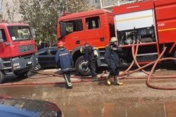 إخماد حريق داخل شقة سكنية فى حدائق القبة دون إصابات