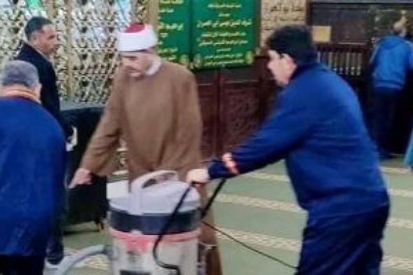 حملة نظافة موسعة بـ4700 مسجد وزاوية فى كفر الشيخ استعدادات لعيد الأضحى