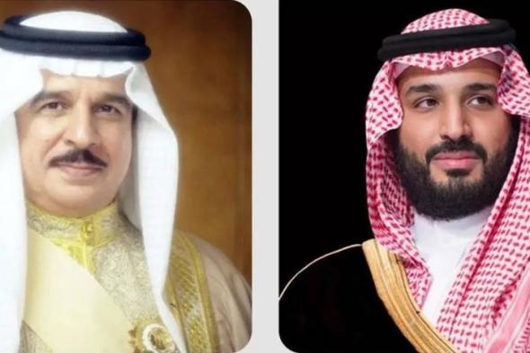 ولي العهد يتلقى اتصالاً هاتفياً من ملك البحرين هنأه فيه بعيد الأضحى المبارك