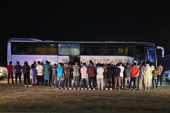 ضبط مواطنين حاولا إدخال 55 مخالفاً إلى مكة