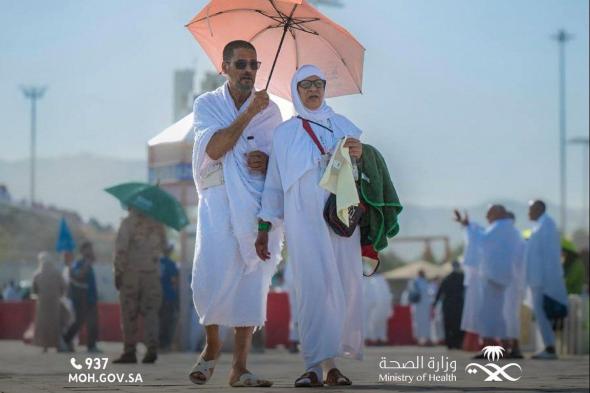 موسم الحج.. انخفاض بنسبة 90% في حالات الإجهاد الحراري مقارنة بالعام الماضي