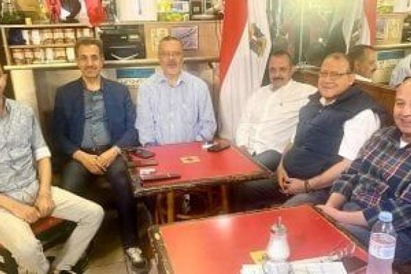 قيادات نقابية مصرية تزور بيت العائلة المصرية بجنيف لتهنئتهم بعيد الأضحى