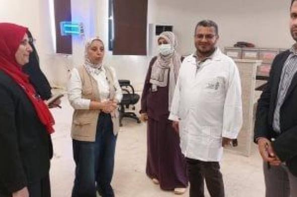 وكيل وزارة الصحة بالإسماعيلية تتفقد مستشفى التل الكبير فى أول أيام العيد