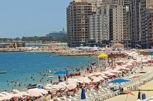 "السياحة والمصايف" بالإسكندرية: نسبة الإشغال أول يوم عيد الأضحى بلغت 40%