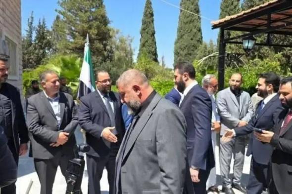 وسط إجراءات أمنية مشدّدة.. الرئيس السوري يصل إلى درعا للمرة الأولى