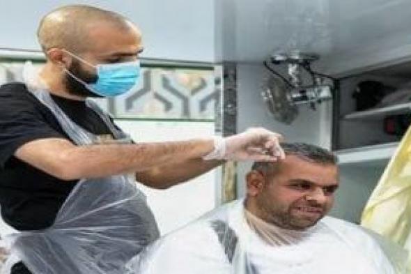 خدمة "التحلل من النسك" على مدار الساعة بالمسجد الحرام.. صور