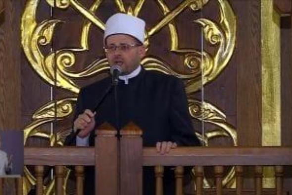 خطيب عيد الأضحى من مسجد مصر الكبير: حب الوطن من أعظم مقاصد الإيمان
